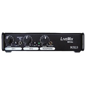 Rolls MX34c LiveMix 2 Channel Microphone Mixer