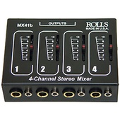 Rolls MX41B 4-Channel Passive Mixer with Level Control