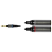 IK Multimedia 23.6" Mono Output Splitter Cable - 1/8" Male Jack to 2x 1/4" Female Jacks
