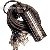 Pro Co Sound StageMaster Snake 20 Channel Stagebox to Fanout (16x Send + 4x XLR Male Return) (25')