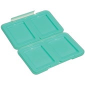 Ruggard Memory Card Case for 4 Compact Flash or CFast Cards (Light Green)