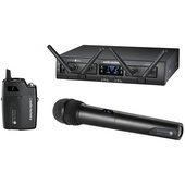 Audio Technica ATW-1312 System 10 PRO Rack-Mount Digital UniPak/ Handheld Combo System (2.4 GHz)