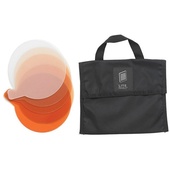 Litepanels CTO 5-Piece Gel Set with Bag for Sola 12 Fresnel