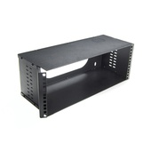 DYNAMIX HWMB200-4U 200mm Deep 19" Fully Enclosed Hinged Wall Mount Bracket