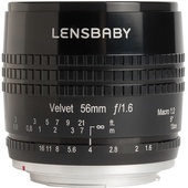 Lensbaby Velvet 56mm f/1.6 Lens for Fujifilm X