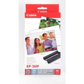 Canon KP-36IP Postcard Paper & Colour Ink Cartridges Pack