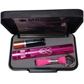 Maglite Solitaire AAA Incandescent Flashlight with Presentation Box (Pink)