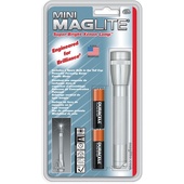 Maglite Mini Maglite 2-Cell AA Flashlight (Silver)