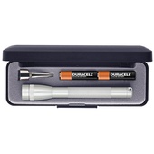 Maglite Mini Maglite 2-Cell AAA Flashlight with Clip and Presentation Box (Silver)