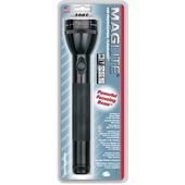 Maglite 3-Cell C White Star Flashlight (Black)