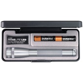 Maglite Mini Maglite 2-Cell AA LED Flashlight with Presentation Box (Grey)