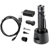 Maglite Mag-TAC LED Rechargeable Flashlight (Crown Bezel)