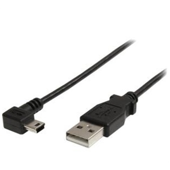 StarTech 3 ft Mini USB Cable - A to Right Angle Mini B - USB
