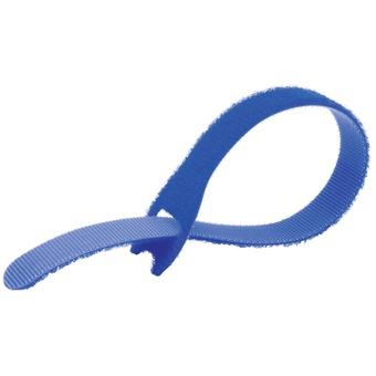 Kupo MEZ220-BL EZ-TIE Simple Cable Ties 0.78 x 7.86" (2 x 20 cm) - 50 Pack, Blue