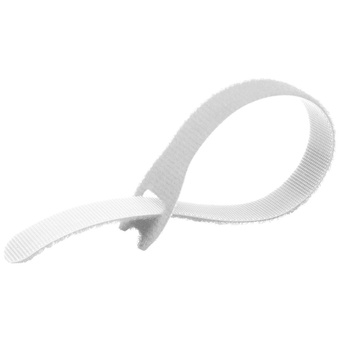 Kupo MEZ220-W EZ-TIE 2 x 20 cm Simple Cable Ties (50 Pack, White)
