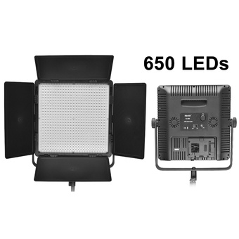 Mettle VL650 LED Panel Light -  650 LED - 5500K