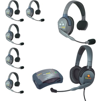 Eartec HUB7SMXD UltraLITE 7-Person HUB Intercom System
