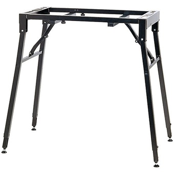 K&M 18950 Adjustable Table-Style Keyboard Stand (Black)