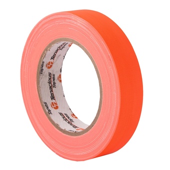 Tapespec 0162 Fluoro Gaffer Tape 25mm (Orange)