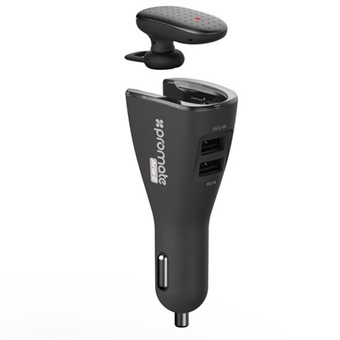 Promate Bluetooth v4.1 Headset for Music & Calls (Black)