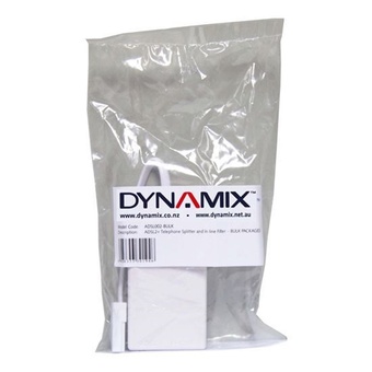 DYNAMIX ADSL2+ Telephone Splitter - Bulk Packaged