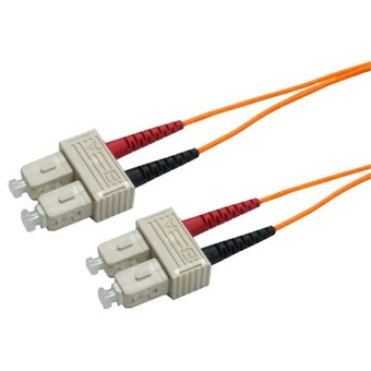 DYNAMIX 62.5u SC/SC OM1 Fibre Lead (Duplex, Multi-Mode, 1 m)