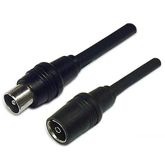 DYNAMIX RF Coaxial Male to Female Cable (5 m)