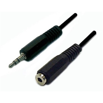 DYNAMIX Stereo 3.5mm Plug Extension Cable (2 m)