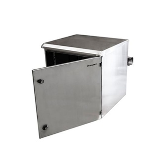 DYNAMIX RODWSS12-600 12RU Outdoor Wall-Mount Cabinet (Stainless Steel)