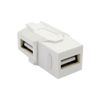 DYNAMIX USB2.0 Right-Angle Keystone Jack