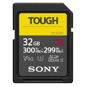 Sony 32GB SF-G Tough series SD memory card
