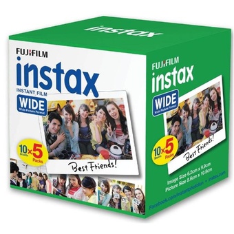 Fujifilm Instax Wide Film (50 Exposures)