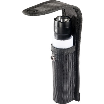 Pelican 7600 Tri-Colour Rechargeable Tactical Flashlight with Wand and Holster (Black)