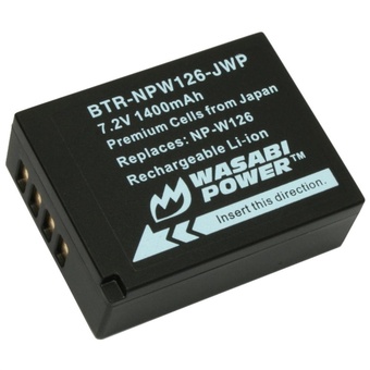 Wasabi Power Battery for Fujifilm NP-W126