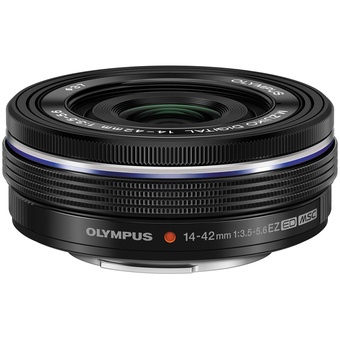 Olympus M.Zuiko 14-42mm f/3.5-5.6 Pancake Lens (Black)