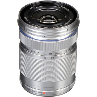 Olympus M.Zuiko 40-150mm f/4.0-5.6 R Lens (Silver)
