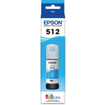 Epson T512 Cyan Ink Bottle 70 ml