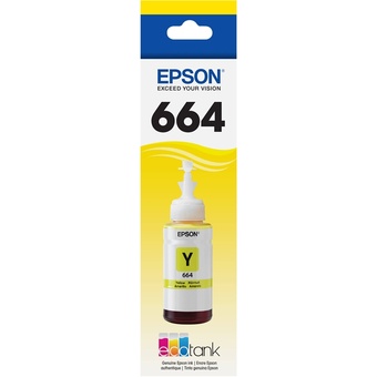 Epson T664 Yellow Ink Bottle 70 ml