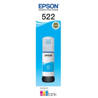 Epson T522 Cyan Ink Bottle
