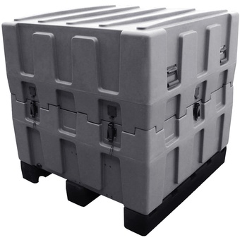 Pelican Trimcast BG110110110 Spacecase Storage Container (Grey)