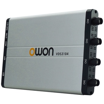 OWON 100 MHz 1 GS/s PC USB Oscilloscope (4 Channels + Multi-Channel)