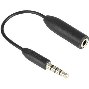 Saramonic SR-UC201 3.5mm Female TRS to 3.5mm Male TRRS Microphone Adapter Cable