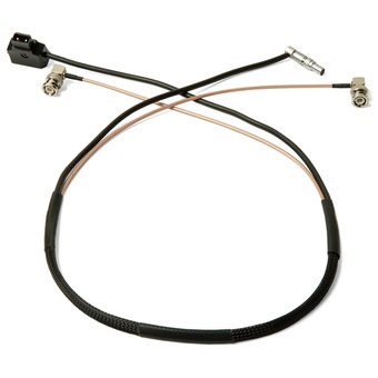 Zacuto 4 Pin LEMO Power & SDI Video Cable with Power Switch (76cm)