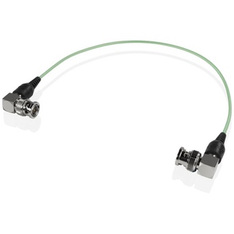 SHAPE 90-Degree Skinny BNC Cable 12" (Green)