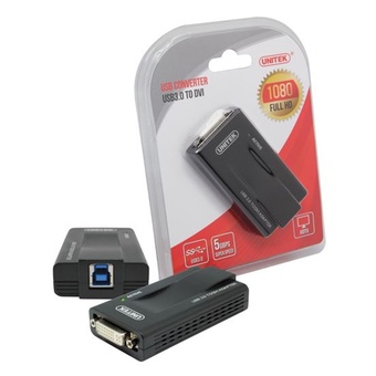 UNITEK USB 3.0 to DVI/VGA Adapter With DVI To VGA Converter
