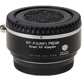 FotodioX Pro Fusion Smart Auto Focus Adapter for Canon EF/-S-Mount to FUJIFILM X-Mount