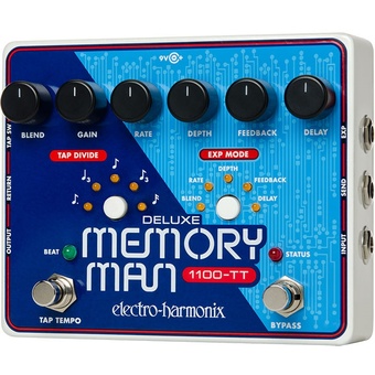 Electro-Harmonix Deluxe Memory Man 1100-TT Analog Delay Pedal