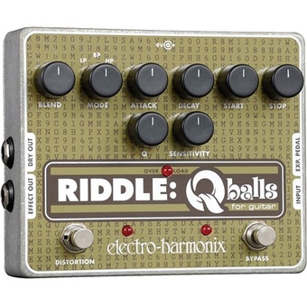 Electro-Harmonix Riddle Q-Balls Envelope Filter Pedal for Guitar