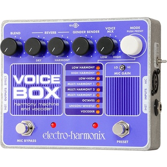 Electro-Harmonix Voice Box Vocal Harmony Machine/Vocoder Pedal