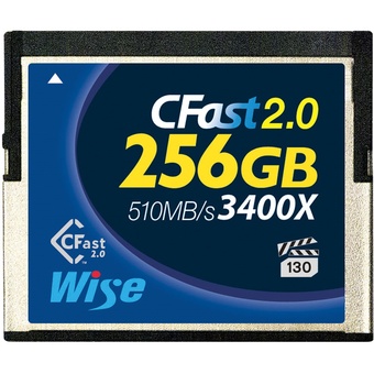 Wise 256GB CFast 2.0 Memory Card